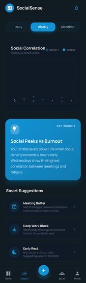 SocialSense – screenshot 5