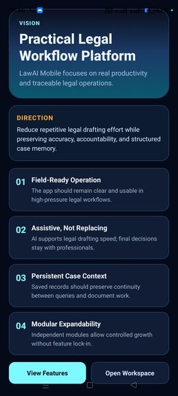 LawAI-Mobile – screenshot 2