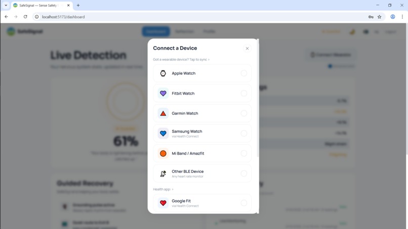 Safe Signal – screenshot 2