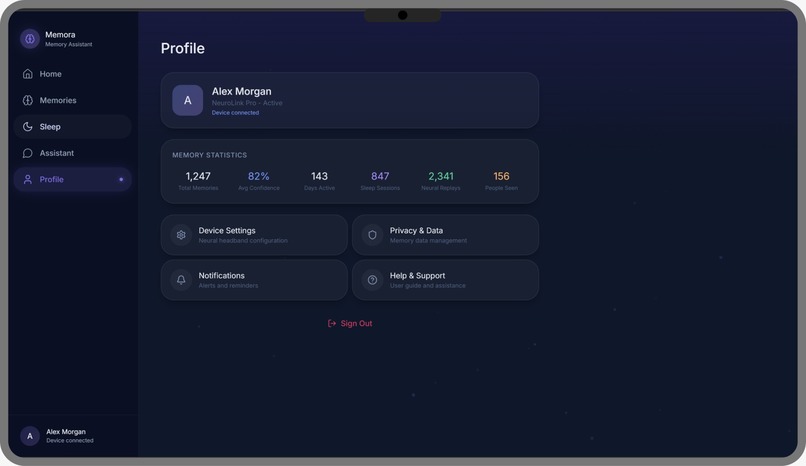 Memora - Cognitive Memory Assistant – screenshot 7