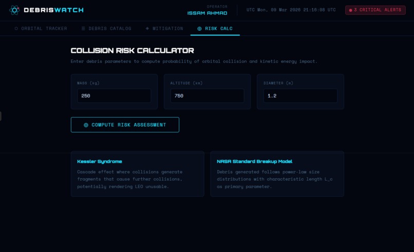Debris watch – screenshot 4