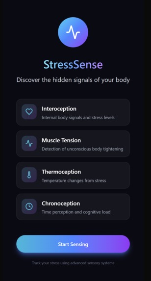 StressSense – screenshot 1