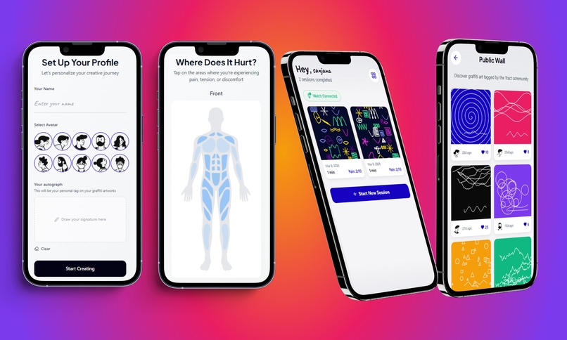 Tract - A sensory visualization of Nociception – screenshot 2