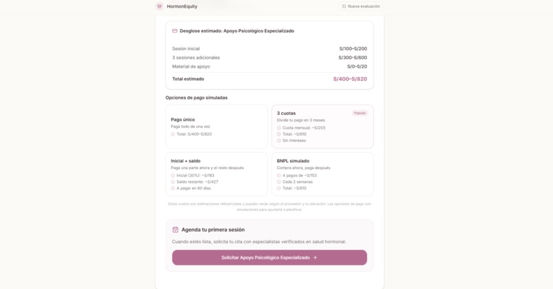 HormonEquity  – screenshot 5