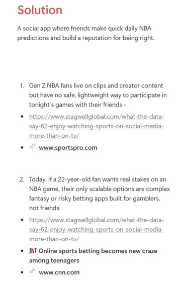 NBA predictors – screenshot 2