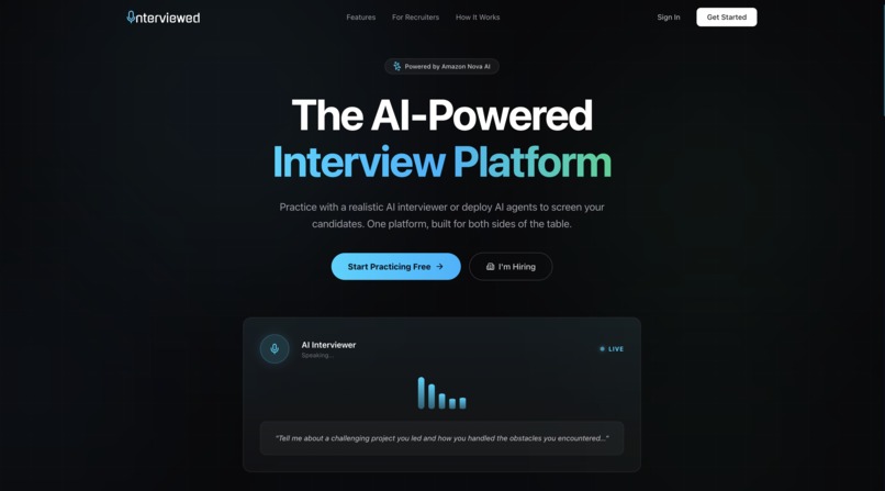 Interviewed – screenshot 1