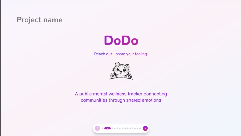 DoDo - “Reach out – share your feeling!” – screenshot 1