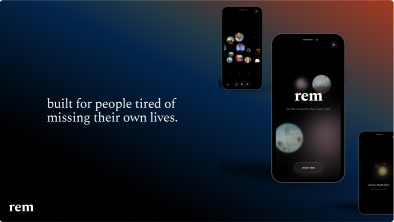 rem: for the moments that don't wait – screenshot 1