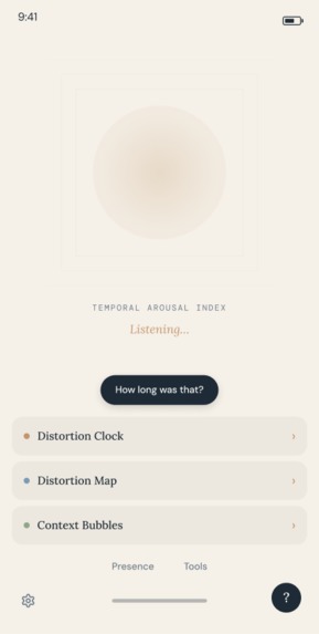 Chronosphere — A Quieter Relationship With Time – screenshot 2