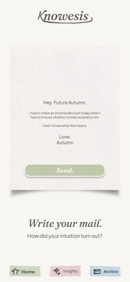 Knowesis - Intuition Tracker – screenshot 4
