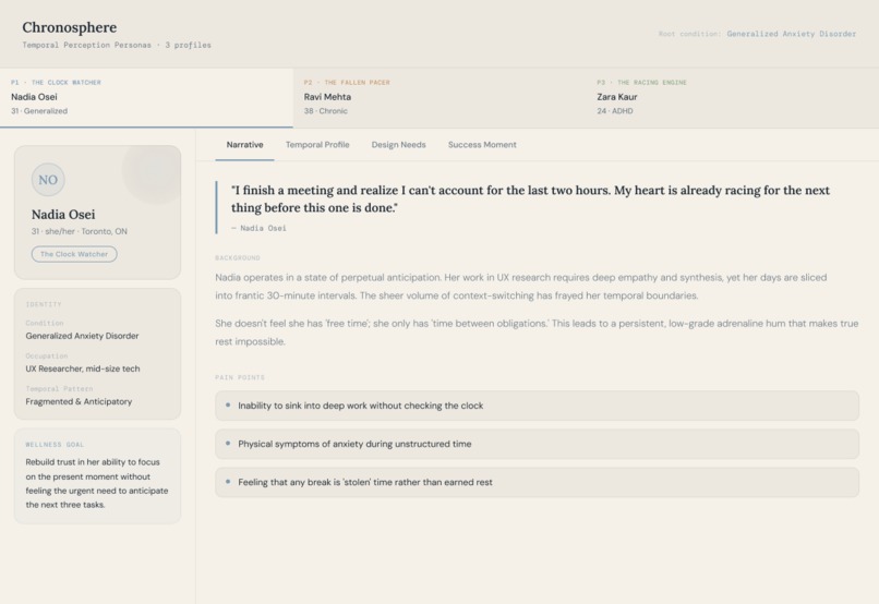 Chronosphere — A Quieter Relationship With Time – screenshot 7