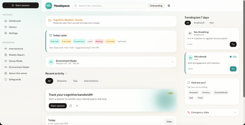 Headspace – screenshot 1