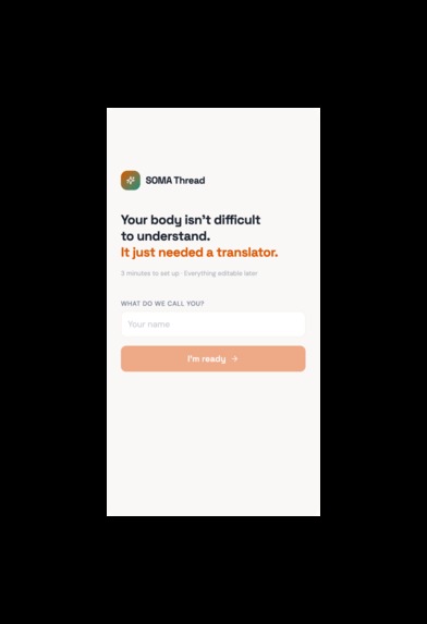 SOMA - Your body already knows what it needs. – screenshot 1