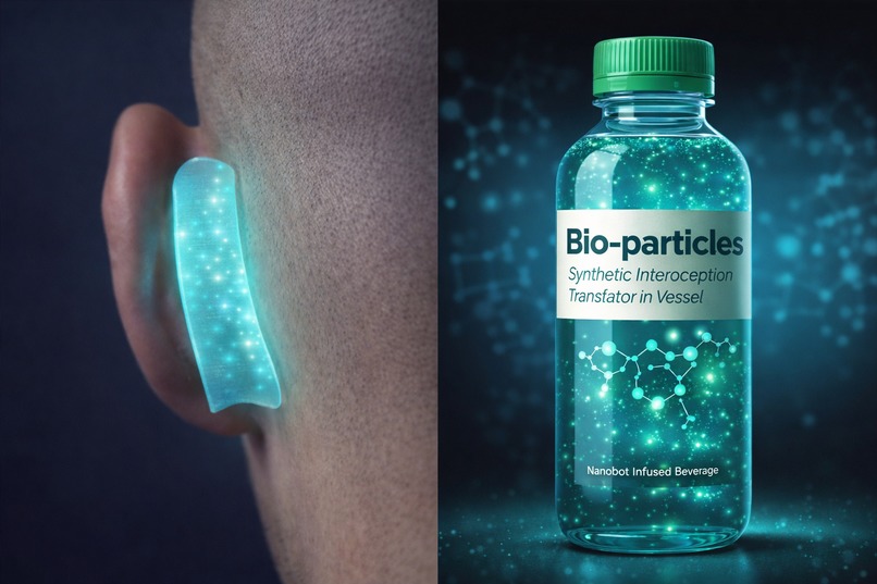 Bio-particles: Synthetic Interoception translator in vessel – screenshot 1