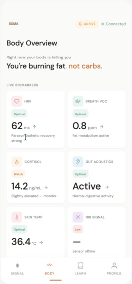 SOMA - Your body already knows what it needs. – screenshot 6