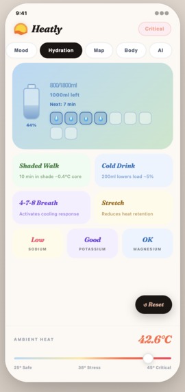 Heatly – screenshot 4