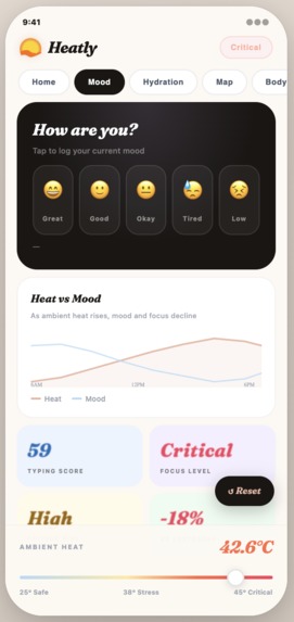Heatly – screenshot 2