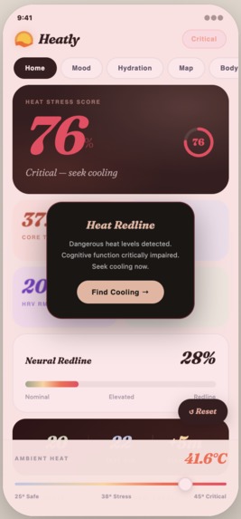 Heatly – screenshot 3