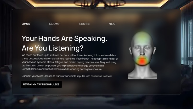 Lumen: The AR Interface to Visualize Your Dermal Health – screenshot 1