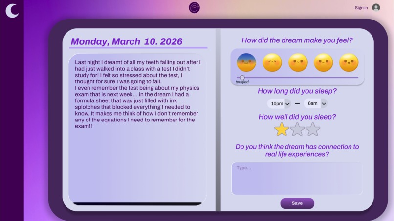 Dream Journal – screenshot 5