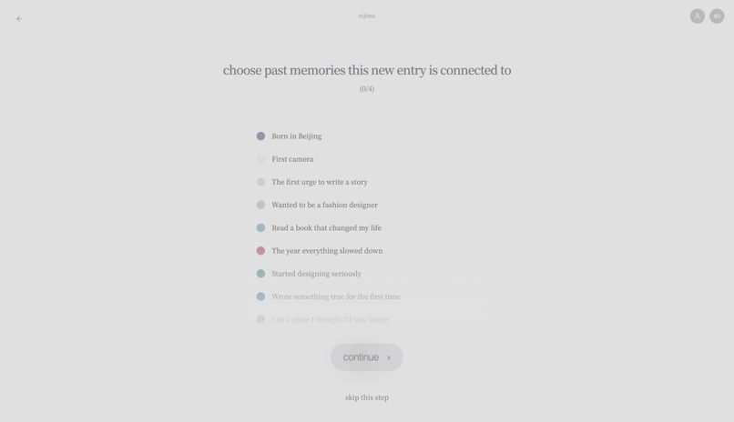 nijimu / "to seep into" – screenshot 9