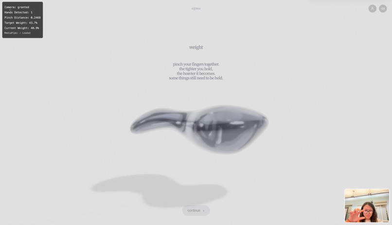 nijimu / "to seep into" – screenshot 8