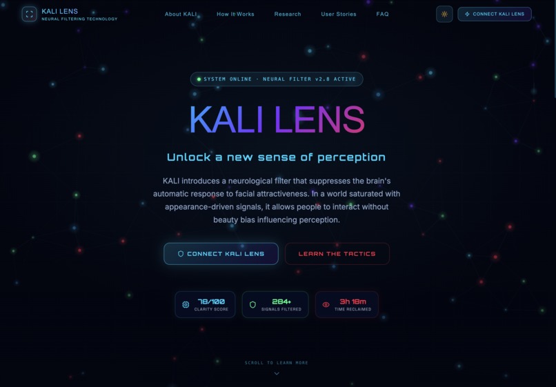 KALI Lens – screenshot 1