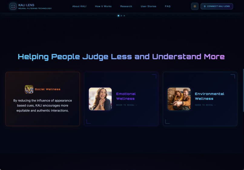 KALI Lens – screenshot 3