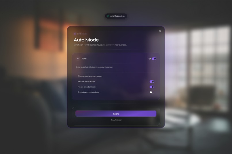 SymbioSense – screenshot 1