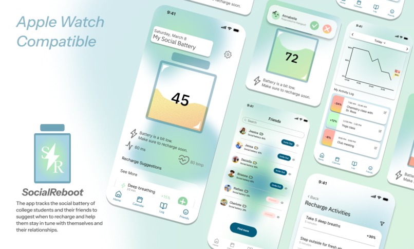Social Reboot - Track Your Social Battery – screenshot 1