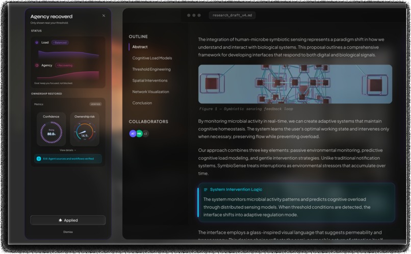 SymbioSense – screenshot 3