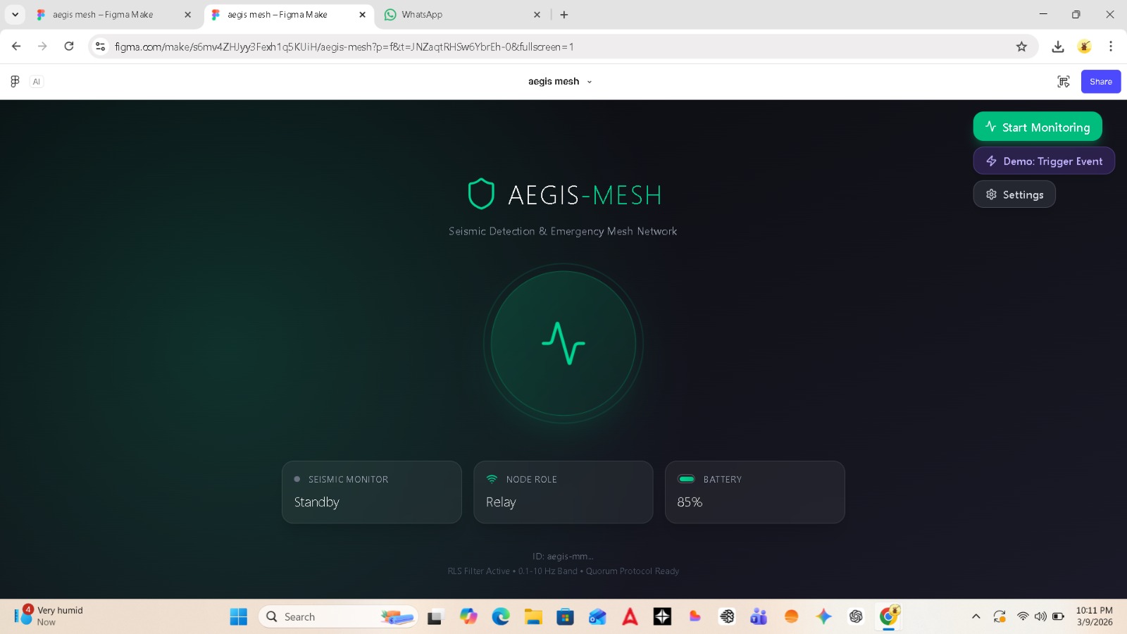 AEGIS MESH | Devpost