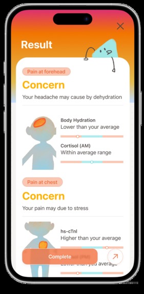 Bio-particles: Synthetic Interoception translator in vessel – screenshot 8