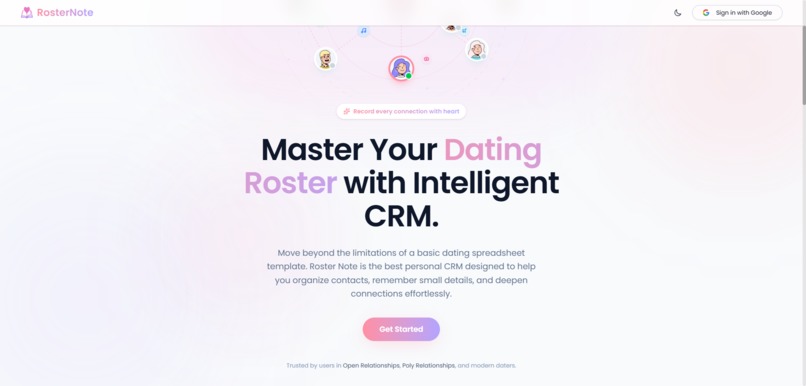 Roster Note – screenshot 1