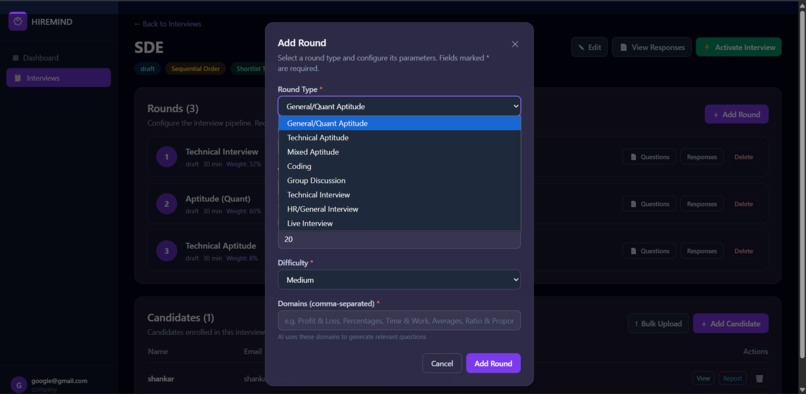 HireMind AI – screenshot 4
