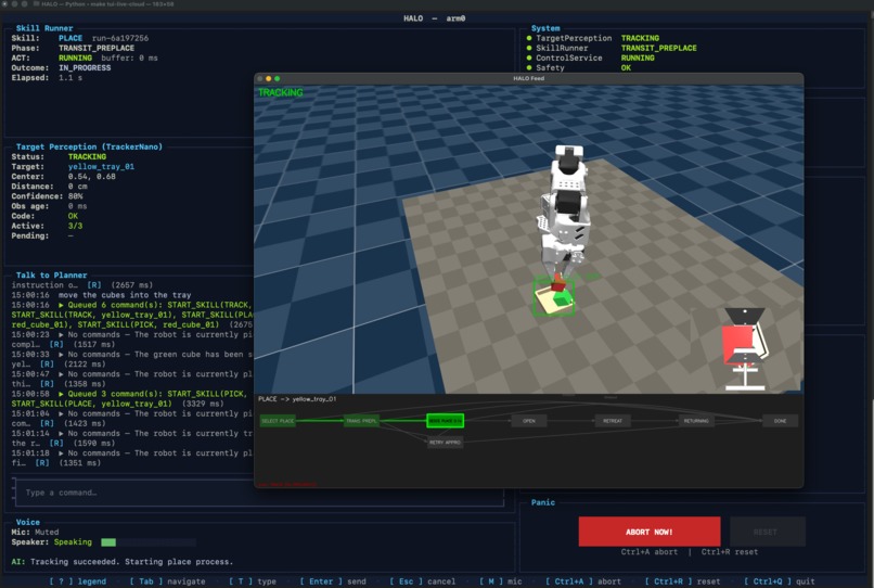 HALO: Giving Gemini Live a Robot Body – screenshot 9