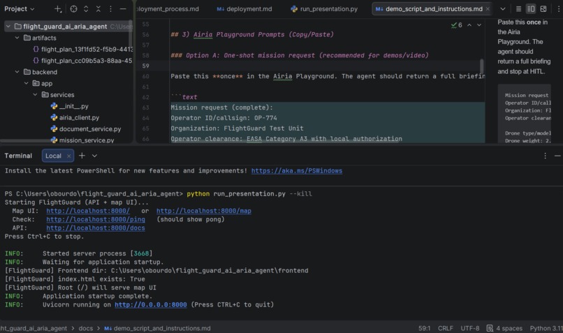 FlightGuard: AI Mission Planner – screenshot 2
