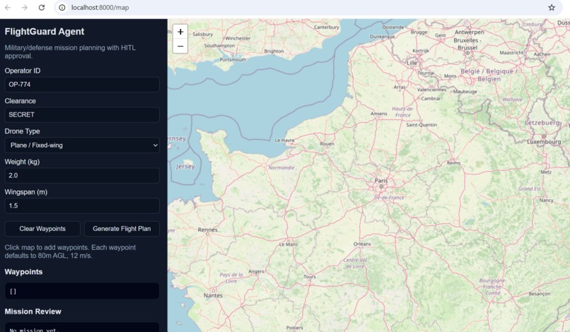 FlightGuard: AI Mission Planner – screenshot 3