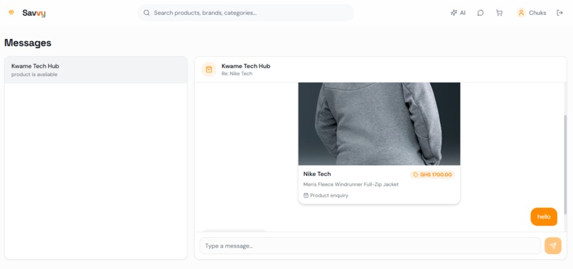 Savvy — AI-Powered Fashion Marketplace – screenshot 6