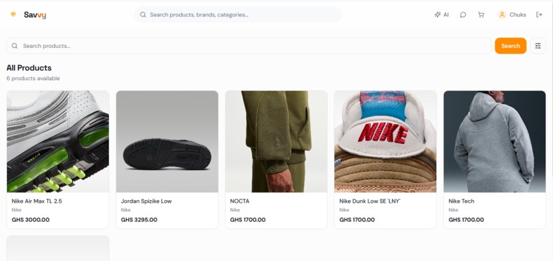 Savvy — AI-Powered Fashion Marketplace – screenshot 7