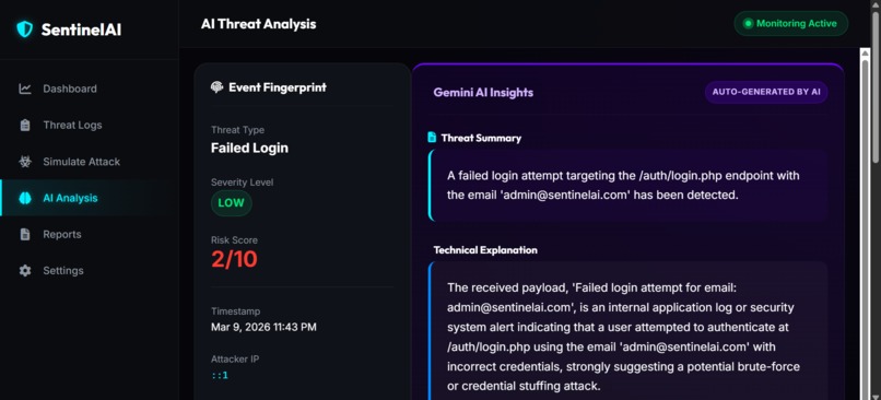 SentinelAI – screenshot 20
