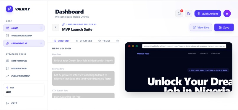 Validly – screenshot 3