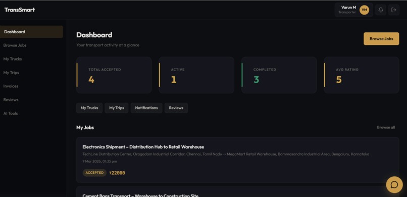 TransSmart – Smarter Routes. Better Logistics – screenshot 4