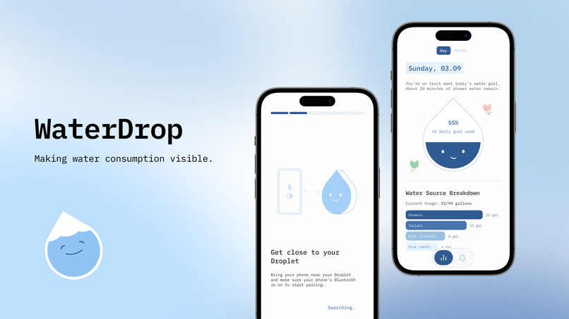 WaterDrop: making water use visible – screenshot 1