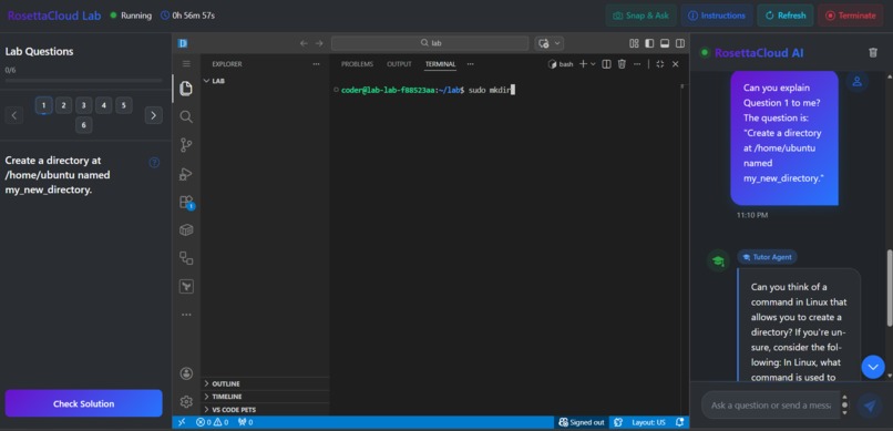 RosettaCloud – screenshot 1