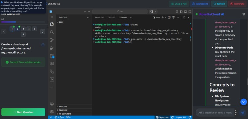 RosettaCloud – screenshot 2