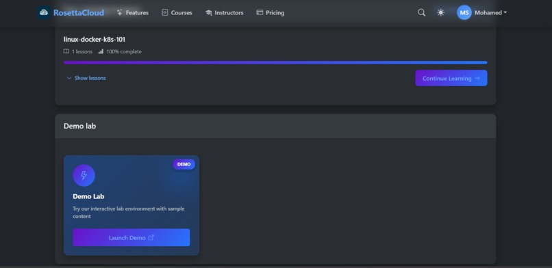 RosettaCloud – screenshot 6