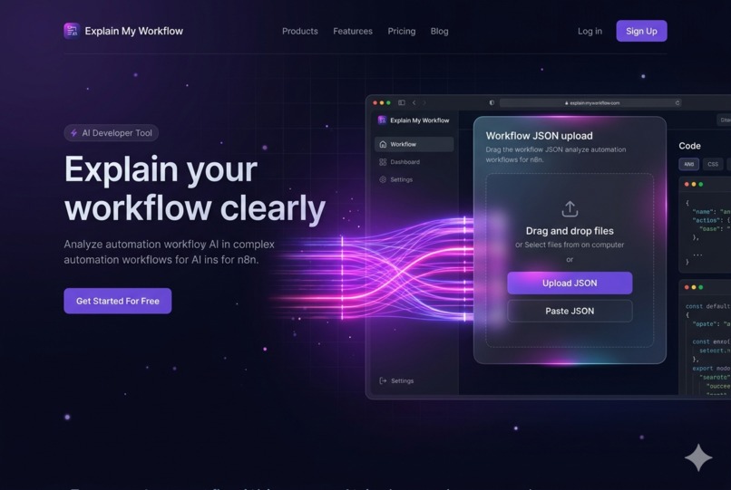 ExplainMyWorkflow – screenshot 1