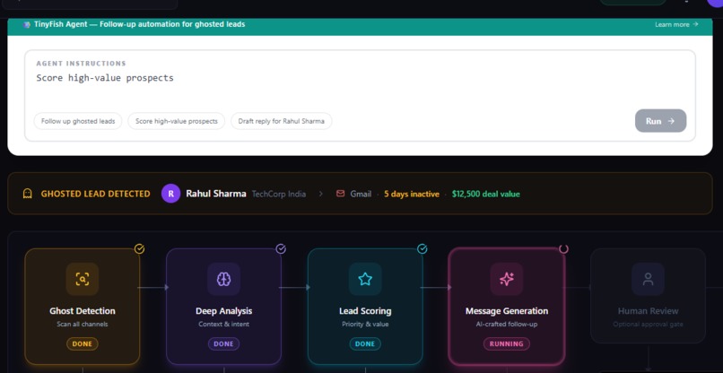 GhostFollow AI – screenshot 1