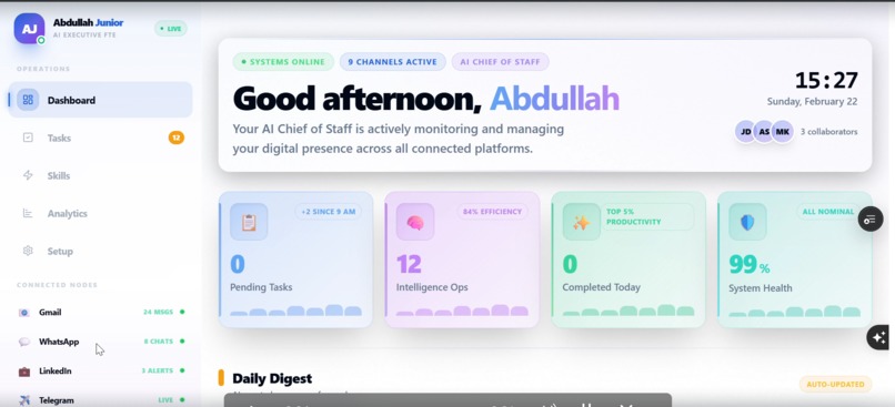 General Agent FTE ( Abdullah Junior)  – screenshot 2